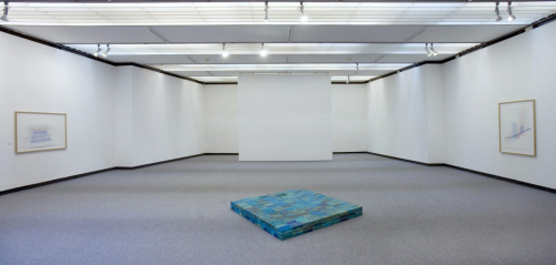 'Sleeping Wall II' BLAU die Zärtlichkeit einer Materie 2005 Stadtmuseum Oldenburg