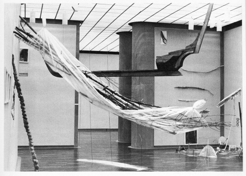 'DIE BERÜHRUNG MIT DER STELLE' (ars viva Installationen) 1981 Kunsthalle Bielefeld