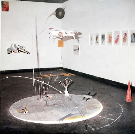 1981 Mit dem Sternenzelt auf Augenhöhe Hamburger Kunstberein