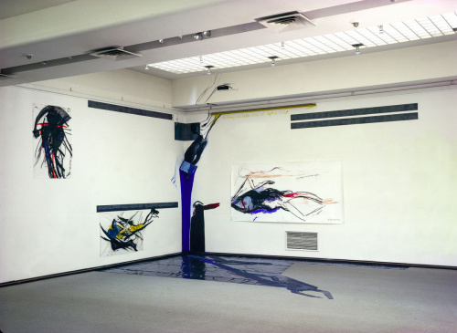 'Am Klang der Wellen erkenne ich wie spät es ist' 1984  Kunstverein Düsseldorf