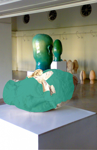 'Surface Deconstructed Heads' 2021-2007 MoCArt Isfahan Iran