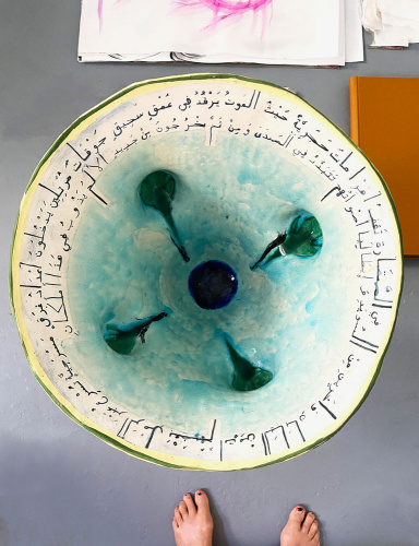 Four Times Running Mountains 2024 - 2003 Ceramic